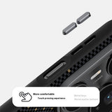 Magsafe Кожен Калъф за Huawei Pura 80 Ultra, Abeel Ultra-Slim Case, Черен (7)