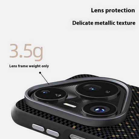 Magsafe Кожен Калъф за Huawei Pura 80 Ultra, Abeel Ultra-Slim Case, Черен (8)