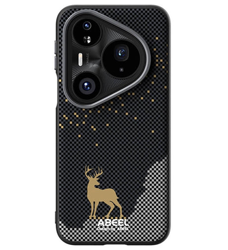 Magsafe Кожен Калъф за Huawei Pura 80 Pro, Abeel Ultra-Slim Case, Черен (2)