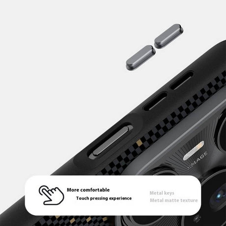 Magsafe Кожен Калъф за Huawei Pura 80 Pro, Abeel Ultra-Slim Case, Черен (7)