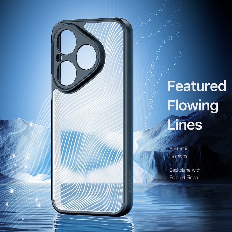 Елегантен Калъф за Huawei Pura 80, Dux Ducis Aimo Case, Черен (4)