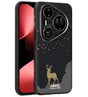 Magsafe Кожен Калъф за Huawei Pura 80 Ultra, Abeel Ultra-Slim Case, Черен