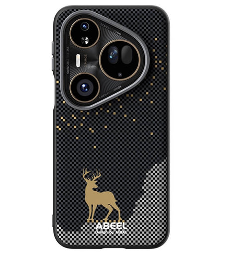 Magsafe Кожен Калъф за Huawei Pura 80 Ultra, Abeel Ultra-Slim Case, Черен (2)