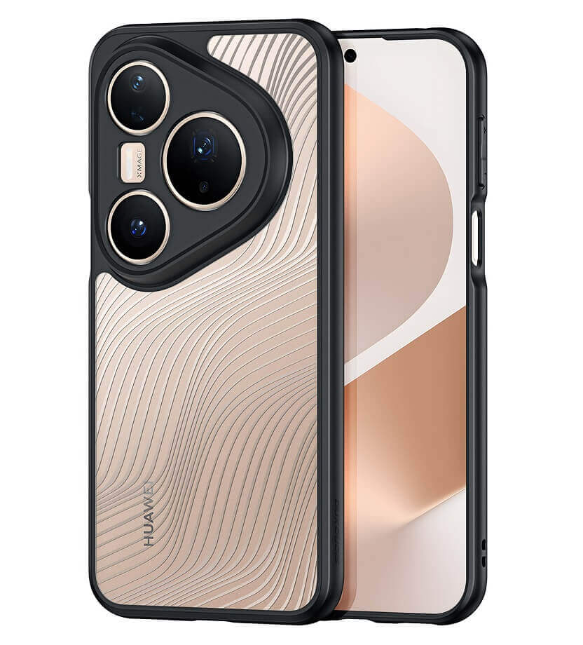 Елегантен Калъф за Huawei Pura 80 Ultra, Dux Ducis Aimo Case, Черен
