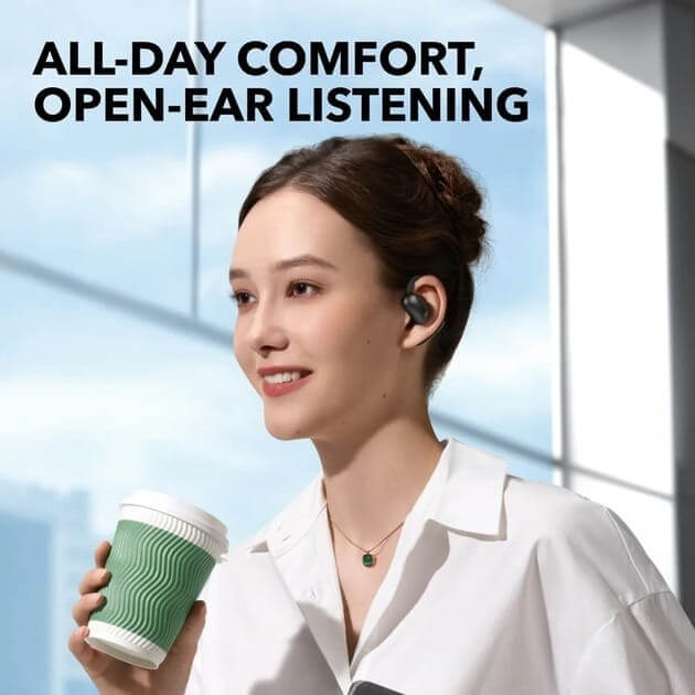 Безжични Слушалки, Anker Soundcore AeroFit 2 A3874G11, Черен (10)