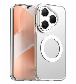 Magsafe Калъф за Huawei Pura 80, Hybrid Clear Case, Прозрачен