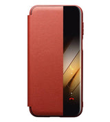 Активен Калъф за Huawei Pura 80, Qialino Smart Book Case, Червен (2)