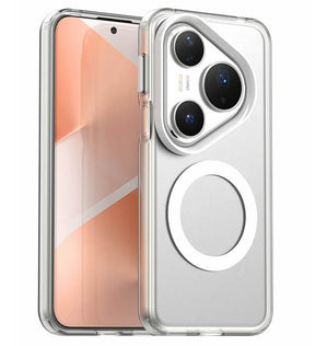 Magsafe Калъф за Huawei Pura 80 Pro, Hybrid Clear Case, Прозрачен
