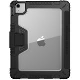 Противоударен Калъф за iPad Air 11" 2026-2020, Nillkin Pro Protective Stand Case, Черен (3)