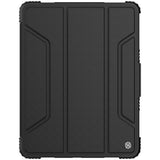 Противоударен Калъф за iPad Air 11" 2026-2020, Nillkin Pro Protective Stand Case, Черен (4)