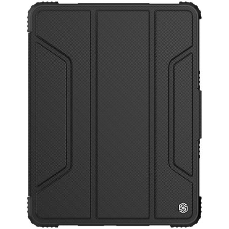Противоударен Калъф за iPad Air 11" 2026-2020, Nillkin Pro Protective Stand Case, Черен (4)