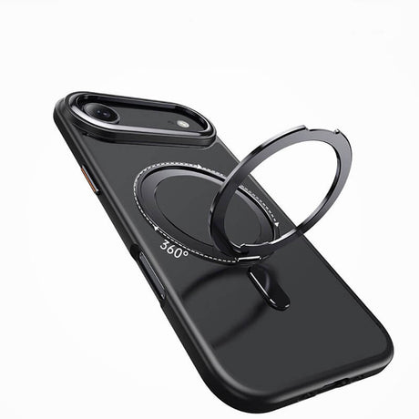 Magsafe Калъф за iPhone Air, Tech-Protect Magring Case, Черен (3)
