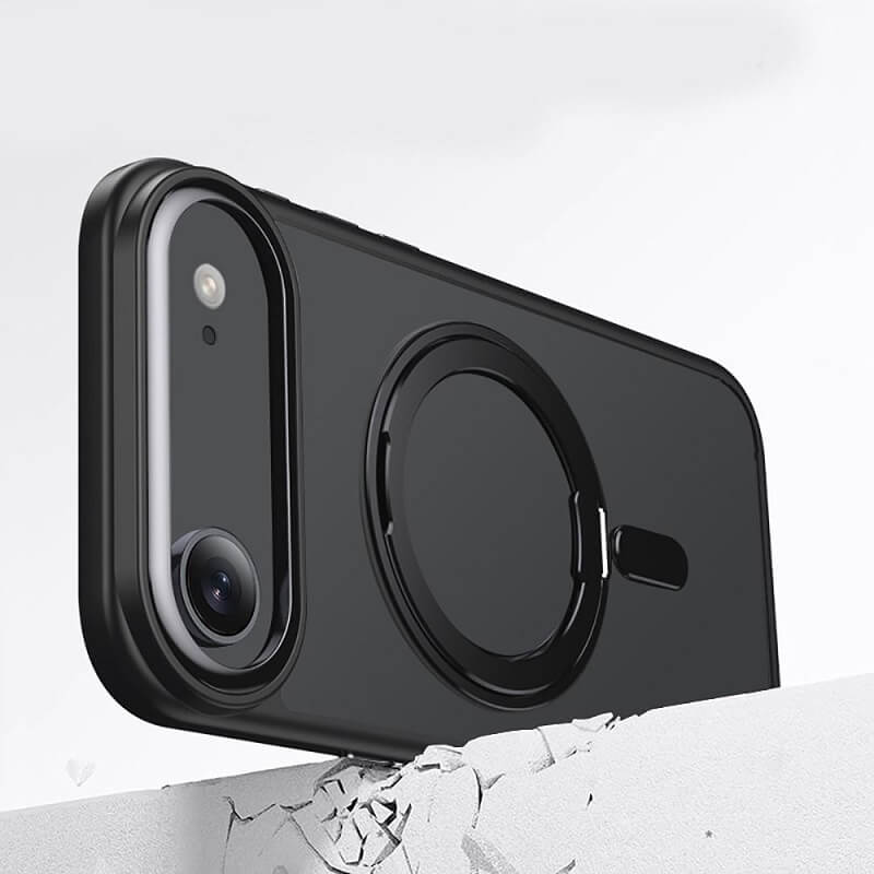 Magsafe Калъф за iPhone Air, Tech-Protect Magring Case, Черен (4)