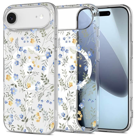 Magsafe Калъф за iPhone Air, Tech-Protect FlexAir Spring Flowers Case, Цветен
