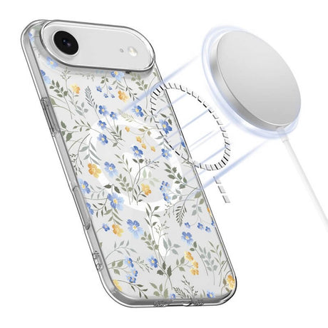 Magsafe Калъф за iPhone Air, Tech-Protect FlexAir Spring Flowers Case, Цветен (2)