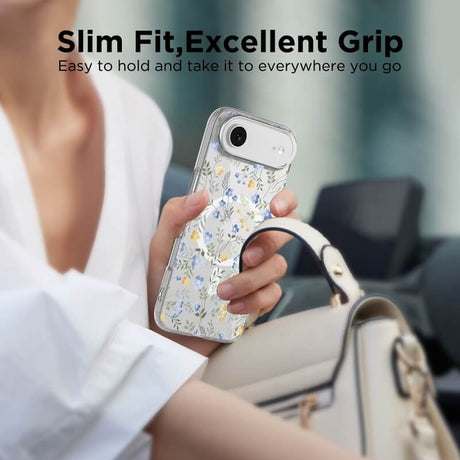 Magsafe Калъф за iPhone Air, Tech-Protect FlexAir Spring Flowers Case, Цветен (4)