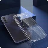 Блестящ Калъф за Xiaomi Redmi Note 14 Pro 5G, Tech-Protect FlexAir Glitter Case, Прозрачен (2)