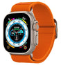 Текстилна Каишка за Apple Watch 44/ 45/ 46/ 49mm, Spigen Lite Fit Ultra Band, Оранжев