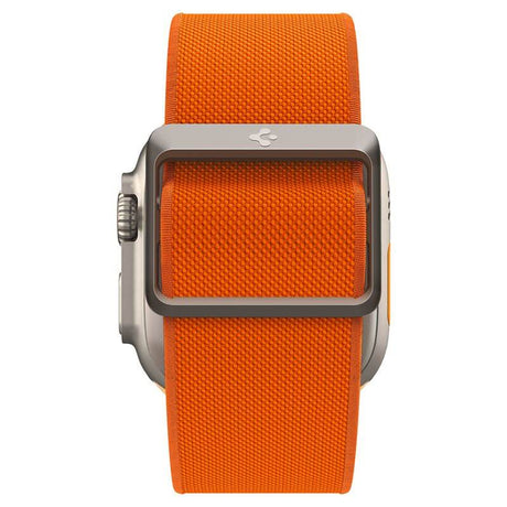 Текстилна Каишка за Apple Watch 44/ 45/ 46/ 49mm, Spigen Lite Fit Ultra Band, Оранжев (5)