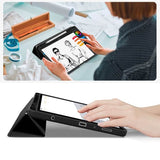 Калъф за Samsung Tab A11/ A9 8.7", Tech-Protect SC Pen Hybrid Case, Черен (9)