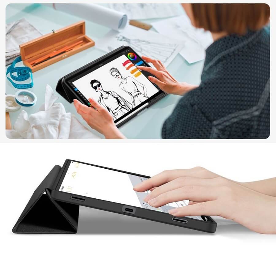 Калъф за Samsung Tab S11 11", Tech-Protect SC Pen Case, Черен (9)