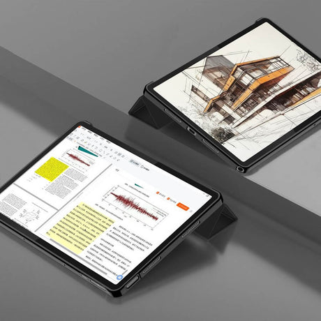 Защитен Калъф за Lenovo Tab K11 Plus 11.5" TB-352, Tech-Protect Smart Slim Case, Черен (6)