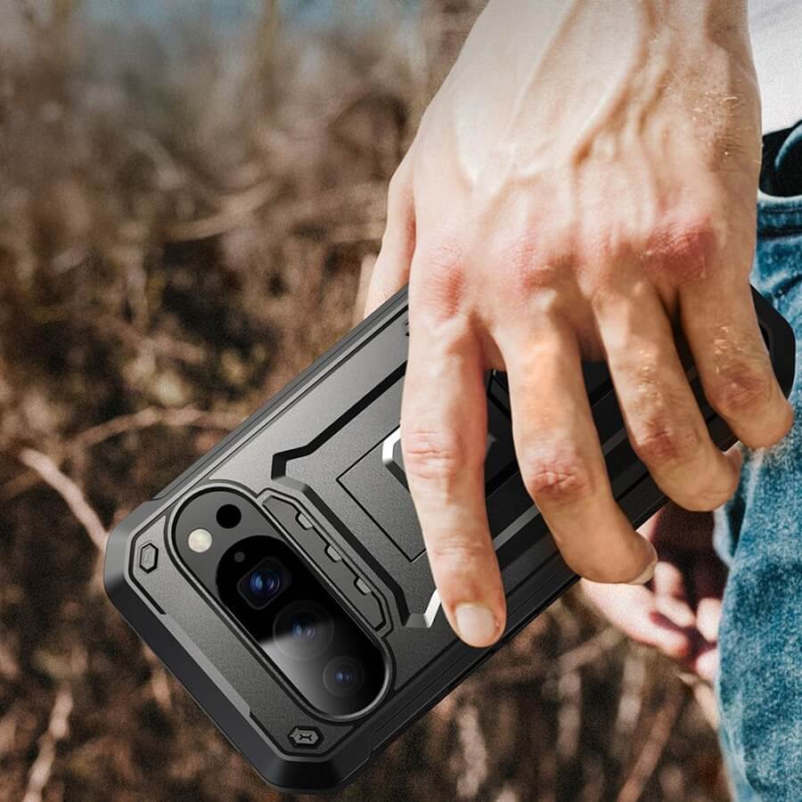 Противоударен Калъф за Google Pixel 10 Pro/ 10, Supcase Unicorn Beetle Pro, Черен (4)