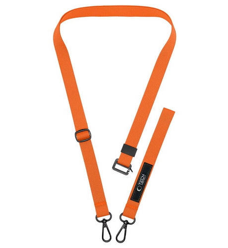 Връзка за Носене на Телефон, Tech-Protect C6S Rope CrossBody, Оранжев (2)