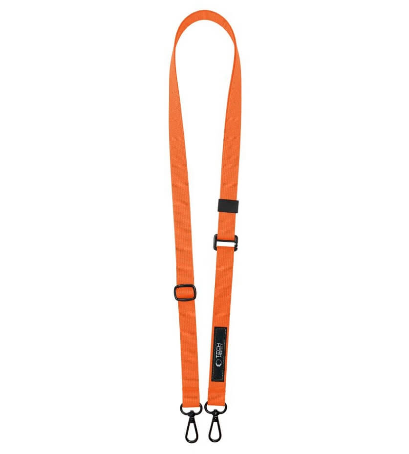 Връзка за Носене на Телефон, Tech-Protect C6S Rope CrossBody, Оранжев (4)