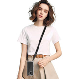 Връзка за Носене на Телефон, Tech-Protect C6S Rope CrossBody, Черен (5)