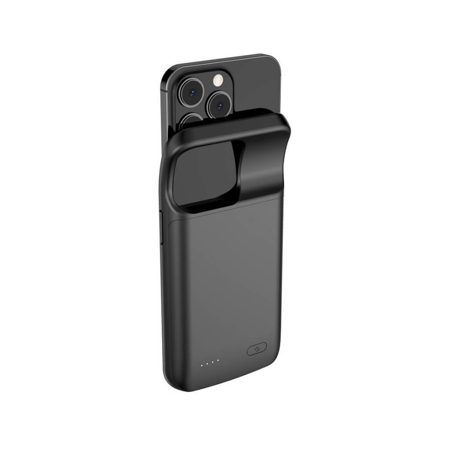 Калъф Батерия за iPhone 14 Pro/ 14, Tech-Protect Power Bank Case, Черен (5)