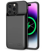 Калъф Батерия за iPhone 14 Pro/ 14, Tech-Protect Power Bank Case, Черен