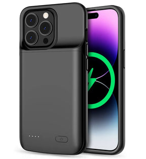 Калъф Батерия за iPhone 14 Pro/ 14, Tech-Protect Power Bank Case, Черен