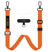Връзка за Носене на Телефон, Tech-Protect C6S Rope CrossBody, Оранжев