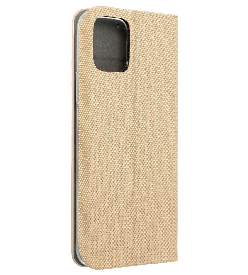 Луксозен Калъф за Xiaomi Redmi 15C, Sensitive Book Case, Златист (2)