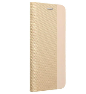 Луксозен Калъф за Xiaomi Redmi 15C, Sensitive Book Case, Златист