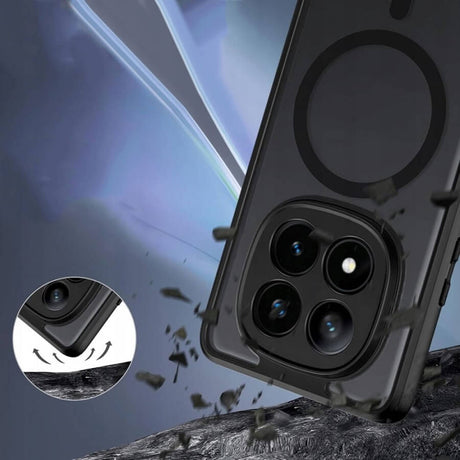 Magsafe Калъф за Xiaomi Redmi Note 14 Pro 5G, Tech-Protect MagMat Case, Черен (2)