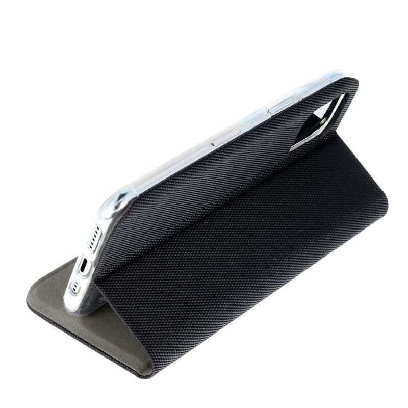 Луксозен Калъф за Xiaomi Redmi 15C, Sensitive Book Case, Черен (2)