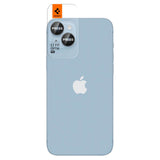 Протектор за Камерата на iPhone 17, Spigen EZ Fit Optik Pro Glass tR 2бр., Черен (2)