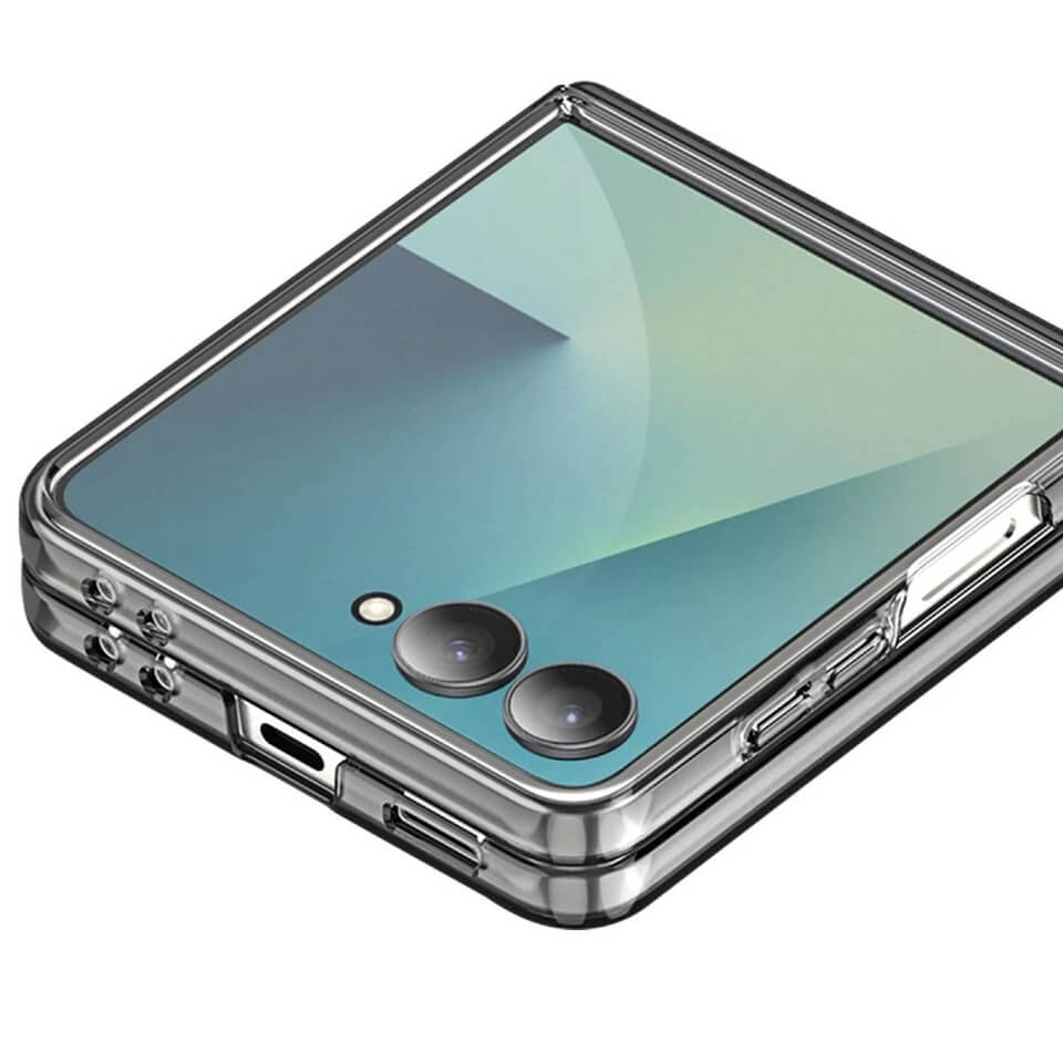 Луксозен Калъф за Samsung Z Flip 7, Dux Ducis Leather Stex Case, Черен (5)