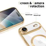 Magsafe Калъф за iPhone Air, Tech-Protect MagFlex G/C Case, Златист (3)