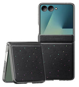 Луксозен Калъф за Samsung Z Flip 7, Dux Ducis Leather Stex Case, Черен