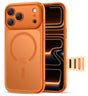 Magsafe Калъф за iPhone 17 Pro, Tech-Protect MagPeak Matte Cosmic Orange Case, Оранжев