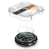 Стъклен Протектор за Samsung Watch 8 Classic 46mm, Spigen EZ Fit Glass 2бр., Прозрачен