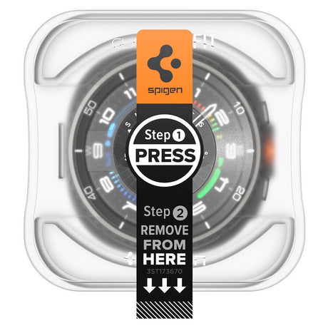 Стъклен Протектор за Samsung Watch 8 Classic 46mm, Spigen EZ Fit Glass 2бр., Прозрачен (2)