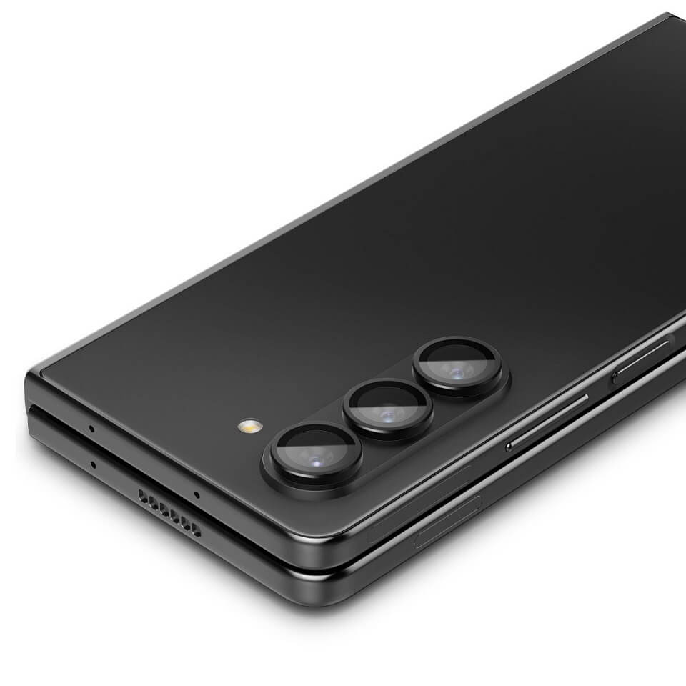 Протектор за Камерата на Samsung Z Fold 5, Spigen EZ Fit Optik Pro Glass tR 2бр., Черен (6)