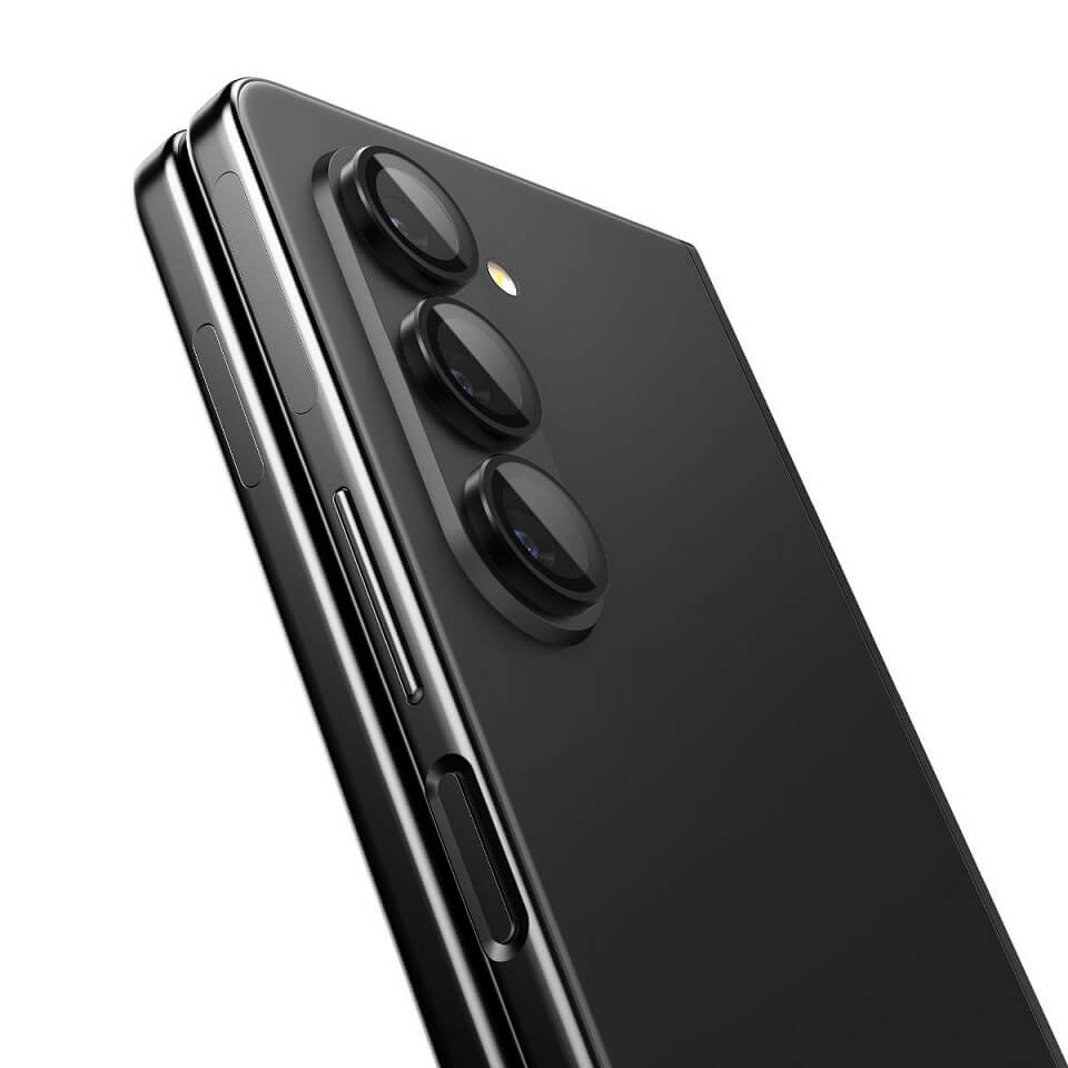 Протектор за Камерата на Samsung Z Fold 5, Spigen EZ Fit Optik Pro Glass tR 2бр., Черен (5)