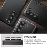 Протектор за Камерата на Samsung Z Fold 5, Spigen EZ Fit Optik Pro Glass tR 2бр., Черен (10)