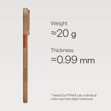 Magsafe Калъф за iPhone 17 Pro, Pitaka Edge Golden Glint Case, Златист (3)