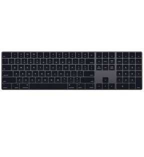 Безжична Клавиатура Apple Magic Keyboard Numeric MRMH2, Черен